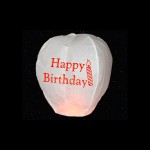 Happy Birthday Sky Lantern