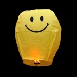 Smiley Face Sky Lantern