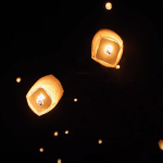 Chinese Lanterns Rising