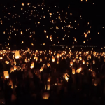 Memorial Chinese Wish Lanterns